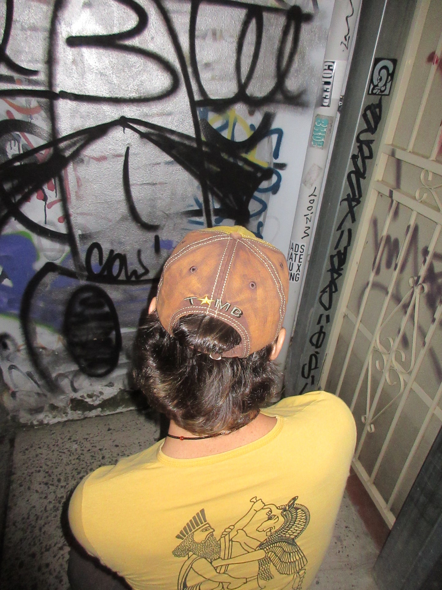 Trucker Hat - Yellow & Brown